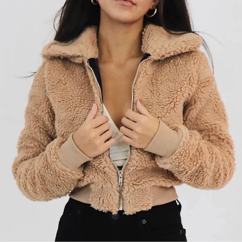 crybaby teddy jacket
